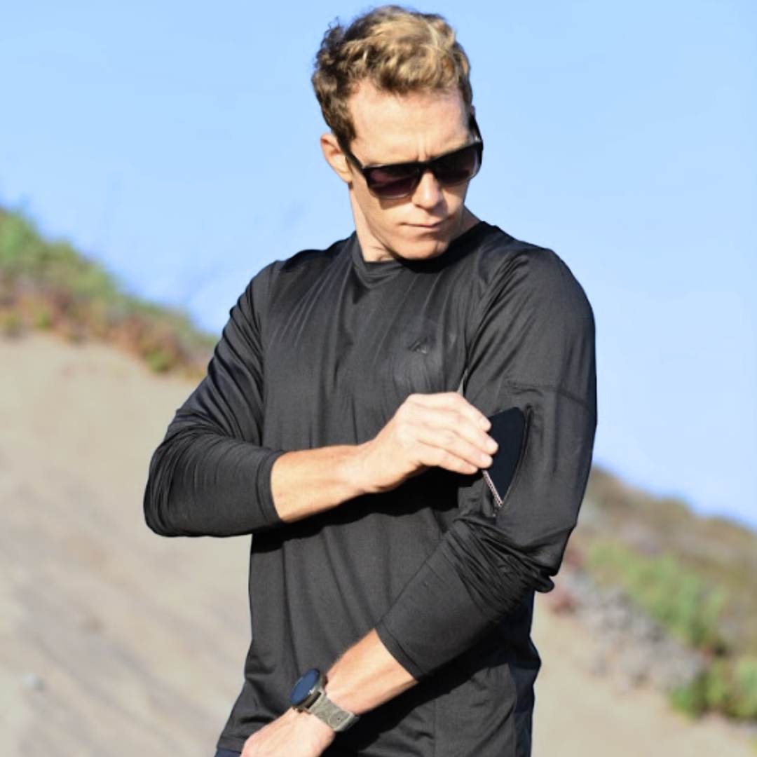 QuickDry LS Shirt - Black