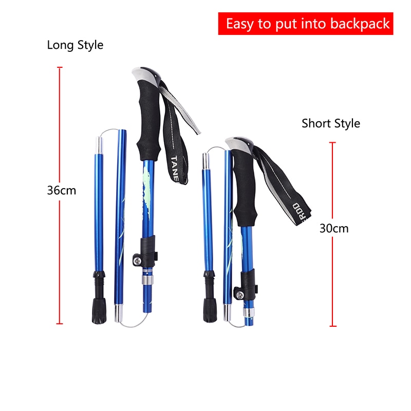 Telescopic Hiking Pole - Aluminum Alloy