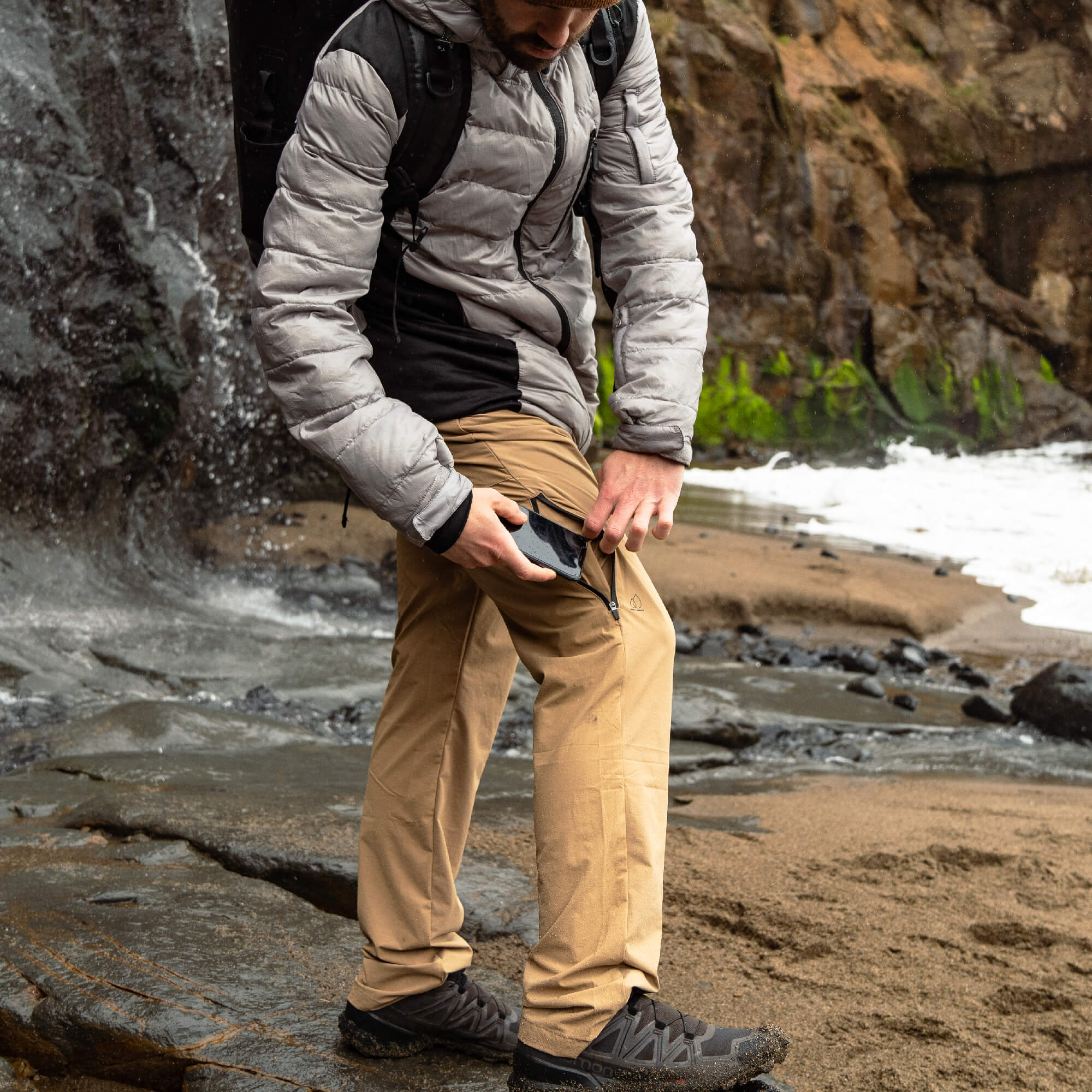 Adventure Pants - Men Beige