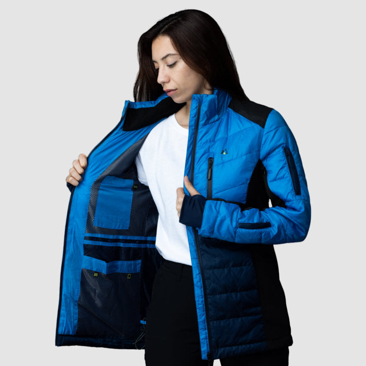 EcoDown Jacket - Women Blue