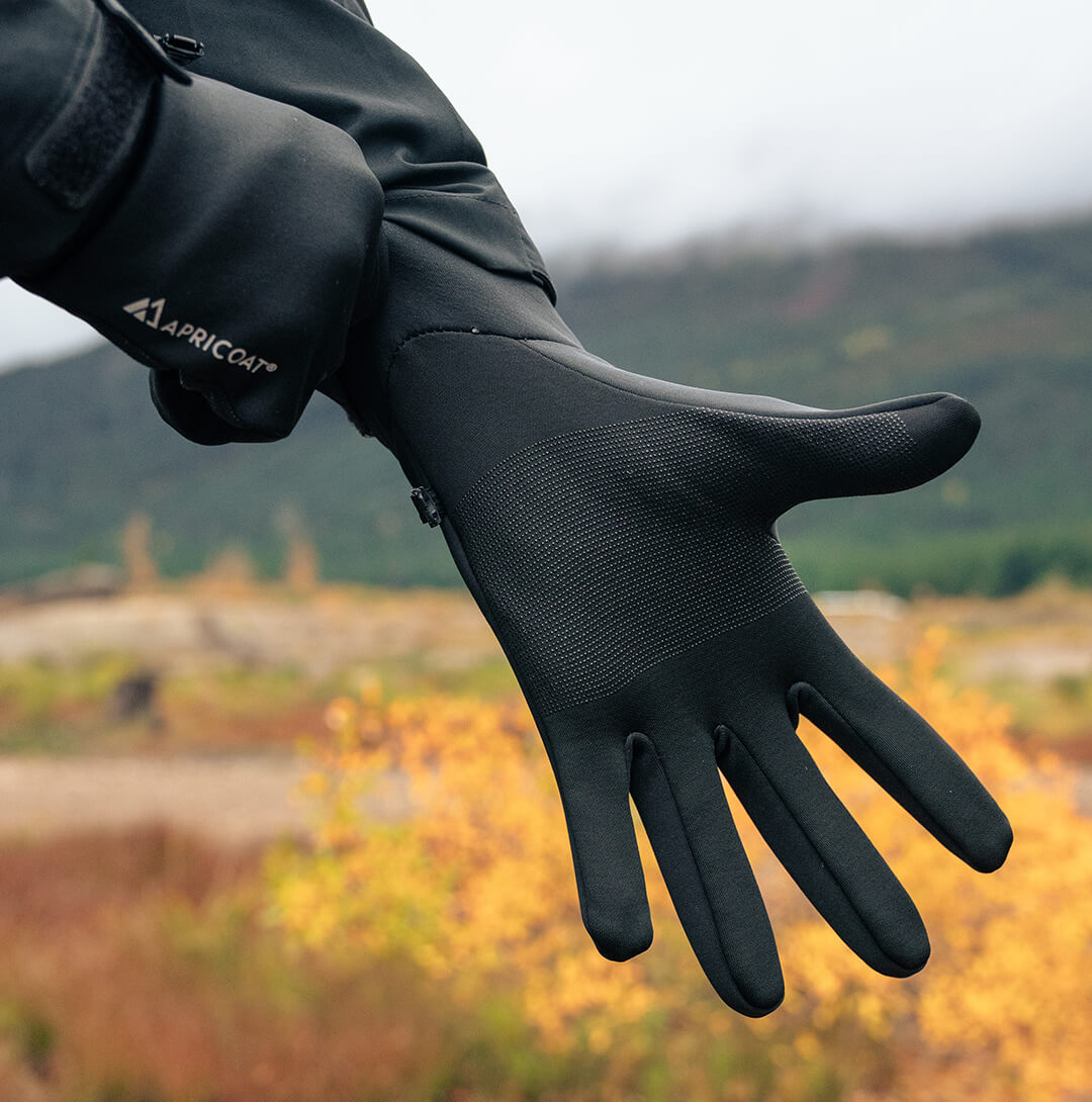 Apricoat Thermal Gloves - L, Adult Unisex, Size: One size, Black