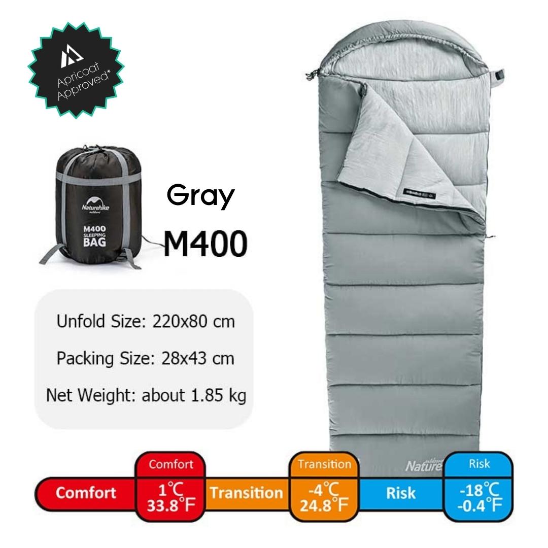 Comfy Lightweight Sleeping Bag - Apricoat approved.