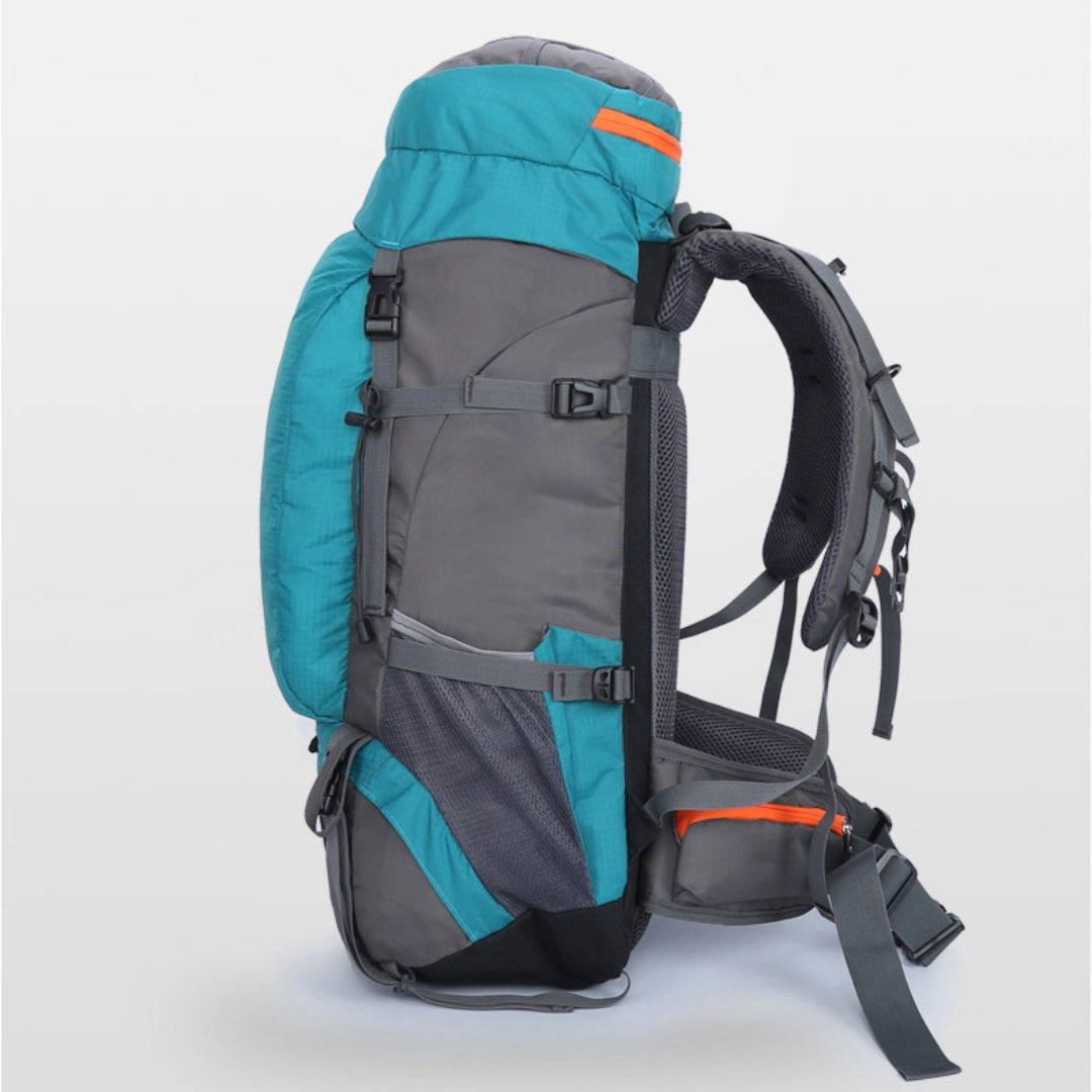 Mountain Hiker 65L Backpack- Camping Waterproof - Apricoat Approved