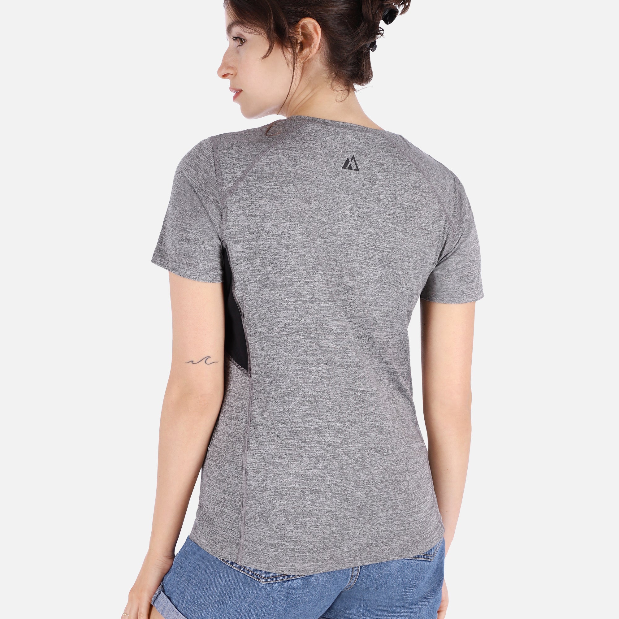 Cethrio Womens Shirts- Fashion Solid Round-Neck Short Sleeve T