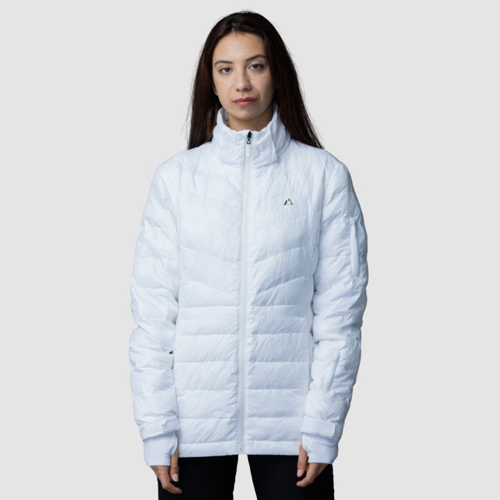 EcoDown Jacket - Woman Glacier – APRICOAT